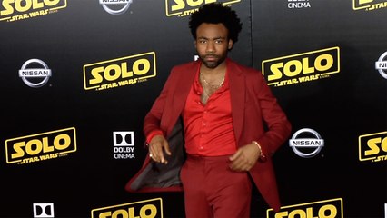 Donald Glover "Solo: A Star Wars Story" World Premiere Red Carpet