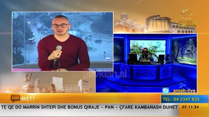 Aldo Morning Show/ I riu kercenon shoqen ne Fier  (13.02.2018)