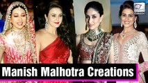Actresses Who Wore Manish Malhotra's Creation For Their Wedding Day