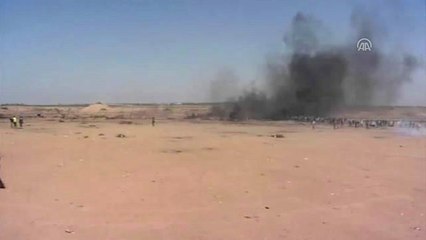 Gazze'deki Büyük Dönüş Yürüyüşü'nde Yedinci Cuma