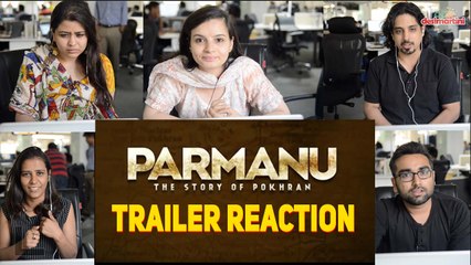 TRAILER REACTION PARMANU: The Story Of Pokhran | John Abraham, Diana Penty, Boman Irani |