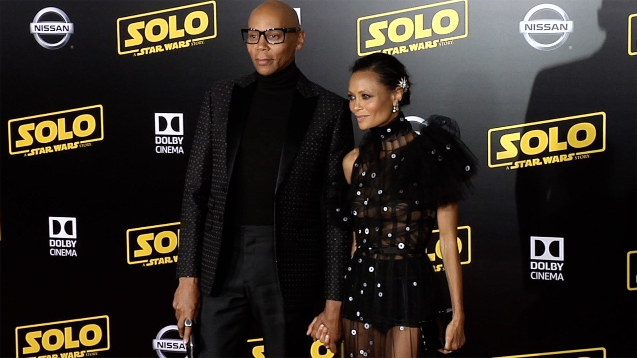 RuPaul and Thandie Newton "Solo: A Star Wars Story" World Premiere Red Carpet