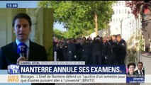 Examens annulés à Nanterre: “il y avait des étudiants parmi les bloqueurs, mais aussi beaucoup de gens venus de l’extérieur”