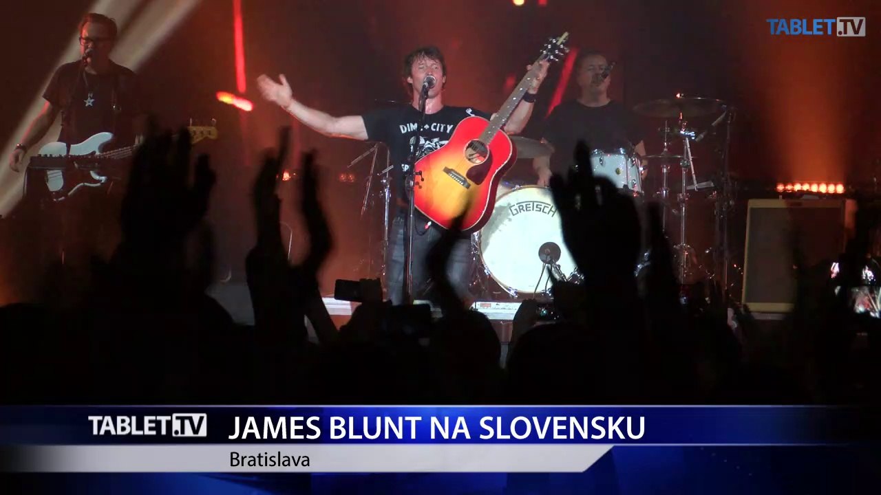 JAMES BLUNT na Slovensku: Koncerty vo svete boli prípravou na Bratislavu