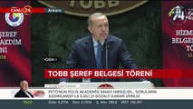 TOBB Şeref Belgesi Töreni