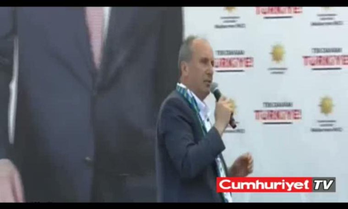 Muharrem İnce Rize'de konuştu: O çakı işte bu çakı