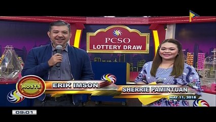 PCSO 9 PM Lotto Draw, May 11, 2018