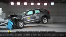 La Volvo XC60 è l'auto più sicura del 2017 secondo i test Euro NCAP