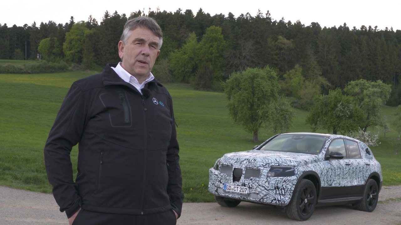 Mercedes-Benz EQC Schwarzwalderprobung - Interviews Michael Kelz