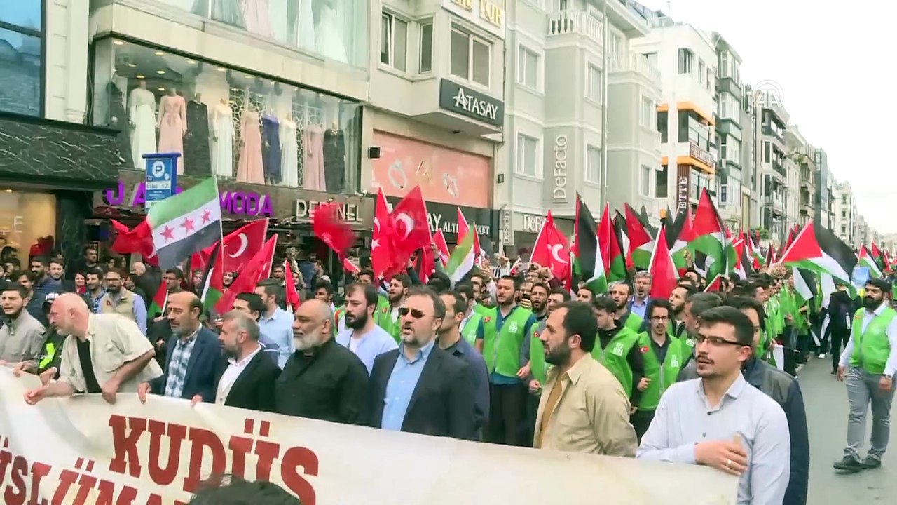 ABD'nin İsrail büyükelçiliğini Kudüs'e taşımasına tepki (1) - İSTANBUL