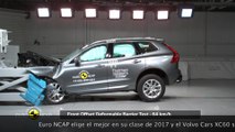 El Volvo XC60 es el automóvil más seguro de 2017 de acuerdo con las pruebas Euro NCAP