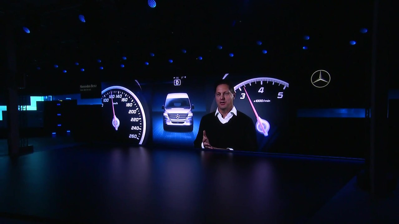 Weltpremiere des neuen Mercedes-Benz Sprinter - Rede Volker Mornhinweg - Teil 2