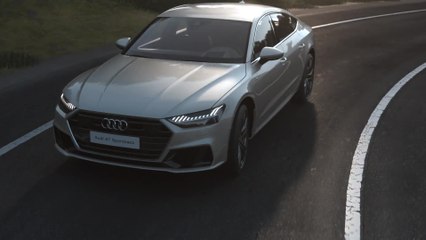 Audi A7 Animation drive select