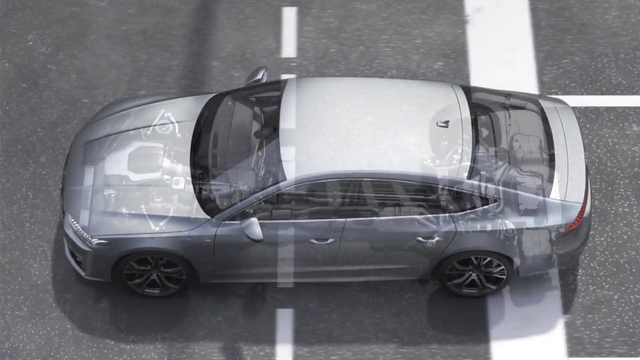 Audi A7 Animation Mildhybrid-System