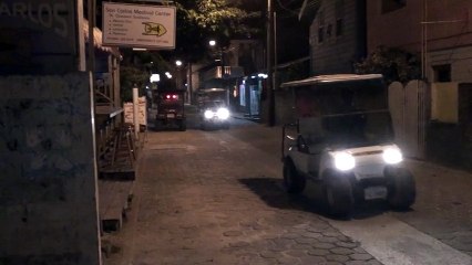 Grand Baymen Belize retirement: Ambergris Caye at night