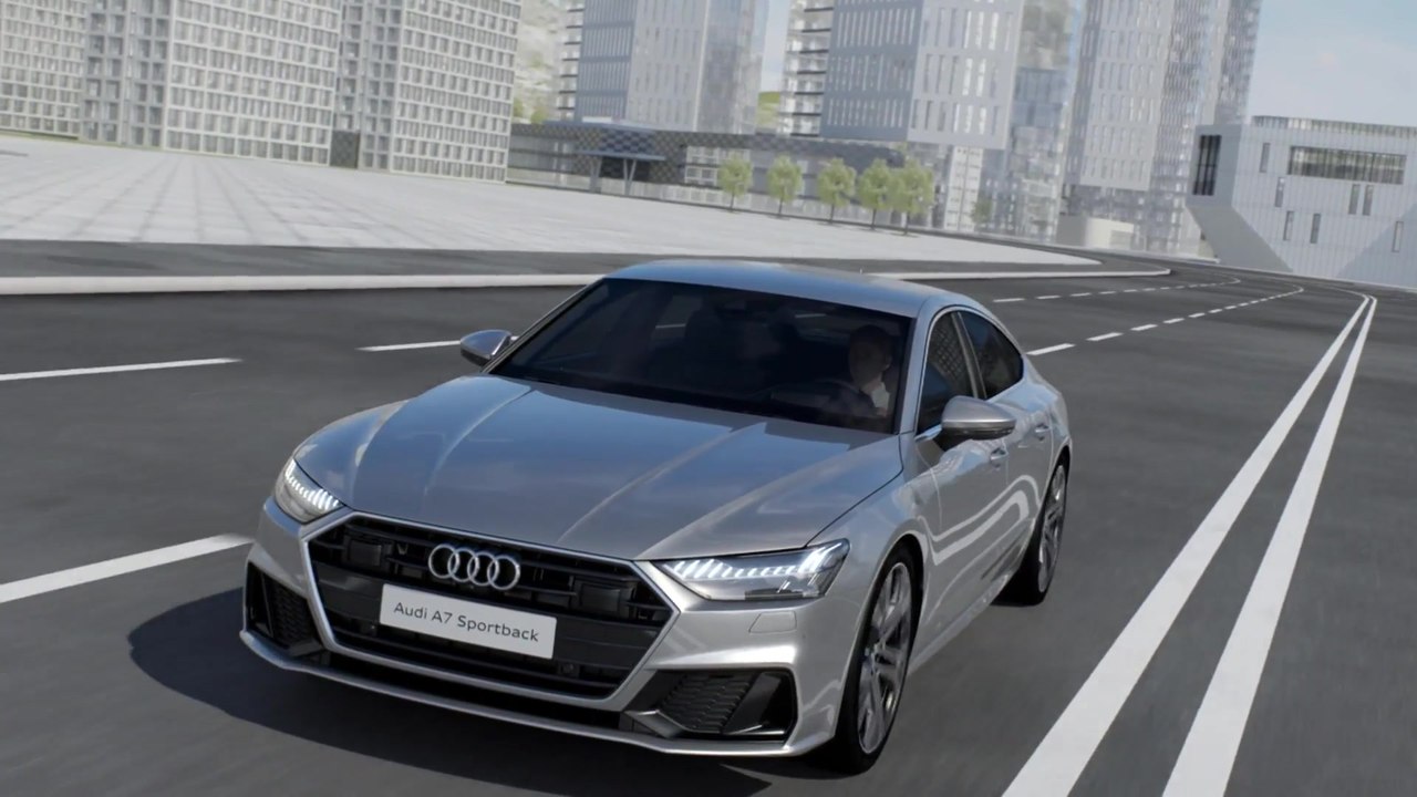 Audi A7 Animation pre sense