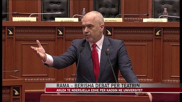 Rama - Berisha debat për teatrin - News, Lajme - Vizion Plus