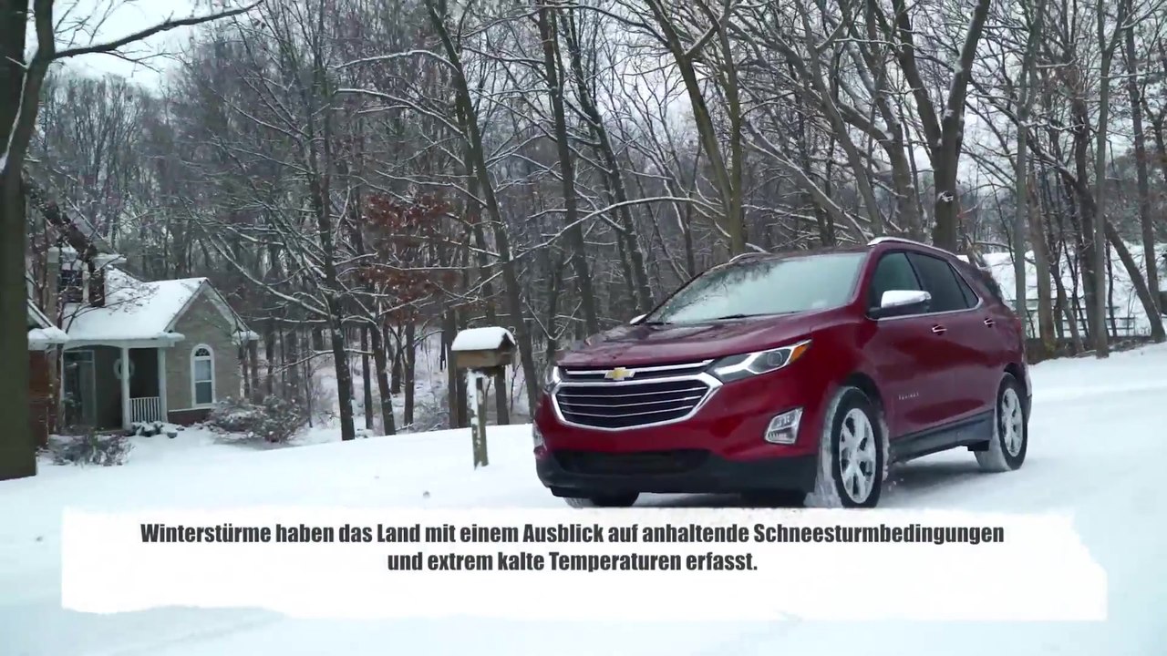Chevrolet Winterfahr- und Vorbereitungstipps