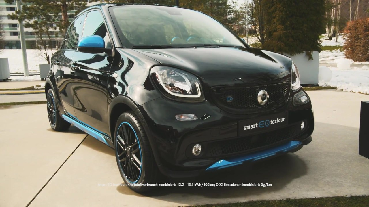 Elektrische Intelligenz smart vision EQ auf dem Genfer Autosalon 2018