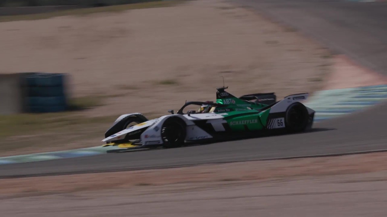 Audi testet den Audi e-tron FE05 für die Formel E