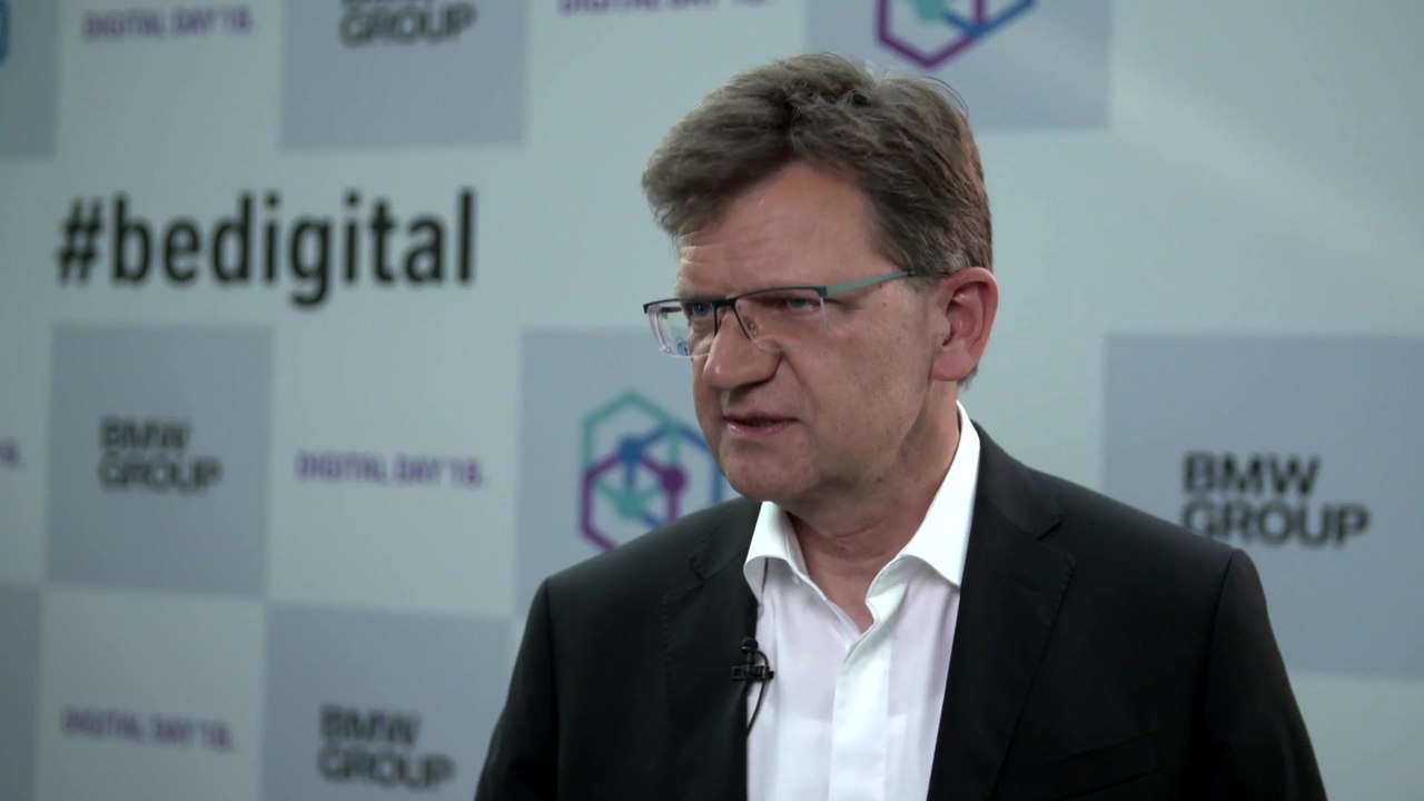BMW Group Digital Day - Interview Klaus Fröhlich