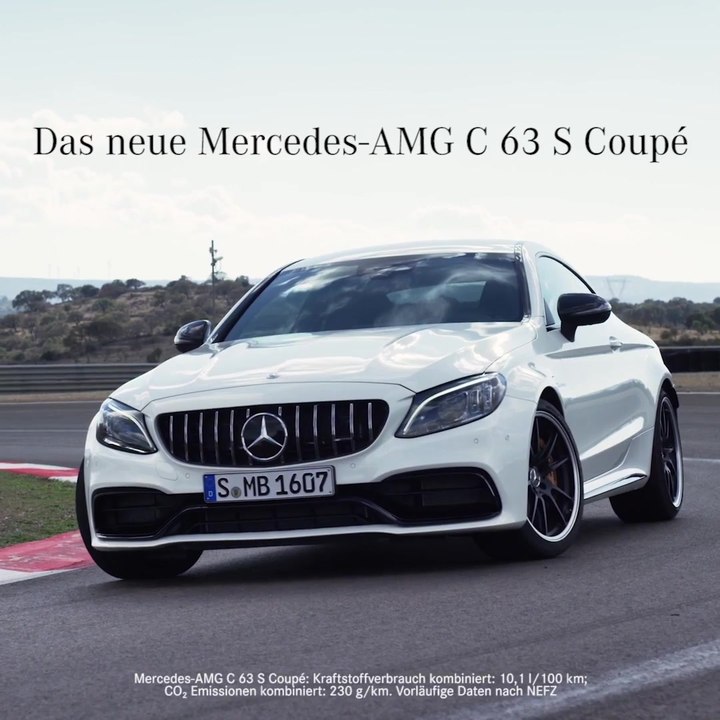 Das neue Mercedes-AMG C 63 Coupe - Snack Video