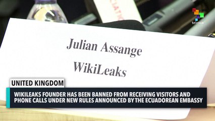 Julian Assange Hit By New Communications Ban in Ecuador Embassy