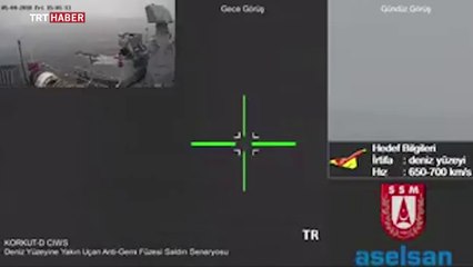 Füze avcısı "Korkut" gemileri de koruyacak