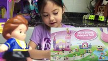 Cute Little People Disney Princess Castle House with Cinderella Kinder Surprise Eggs Toys - Toy Skit