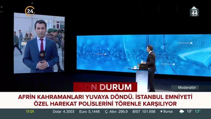 Afrin kahramanları yuvaya döndü