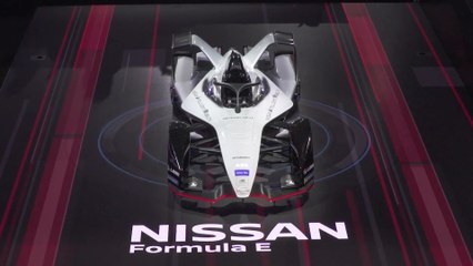 Nissan presented the Formula E at the 2018 Geneva International Motor Show