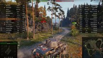 World Of Tanks in FJORDS Destroyed Enemy Tier VI tank with Tier V VK30.01H Victory