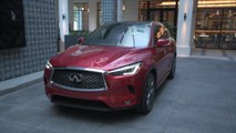 2019 Infiniti QX50 Exterior Design in Red