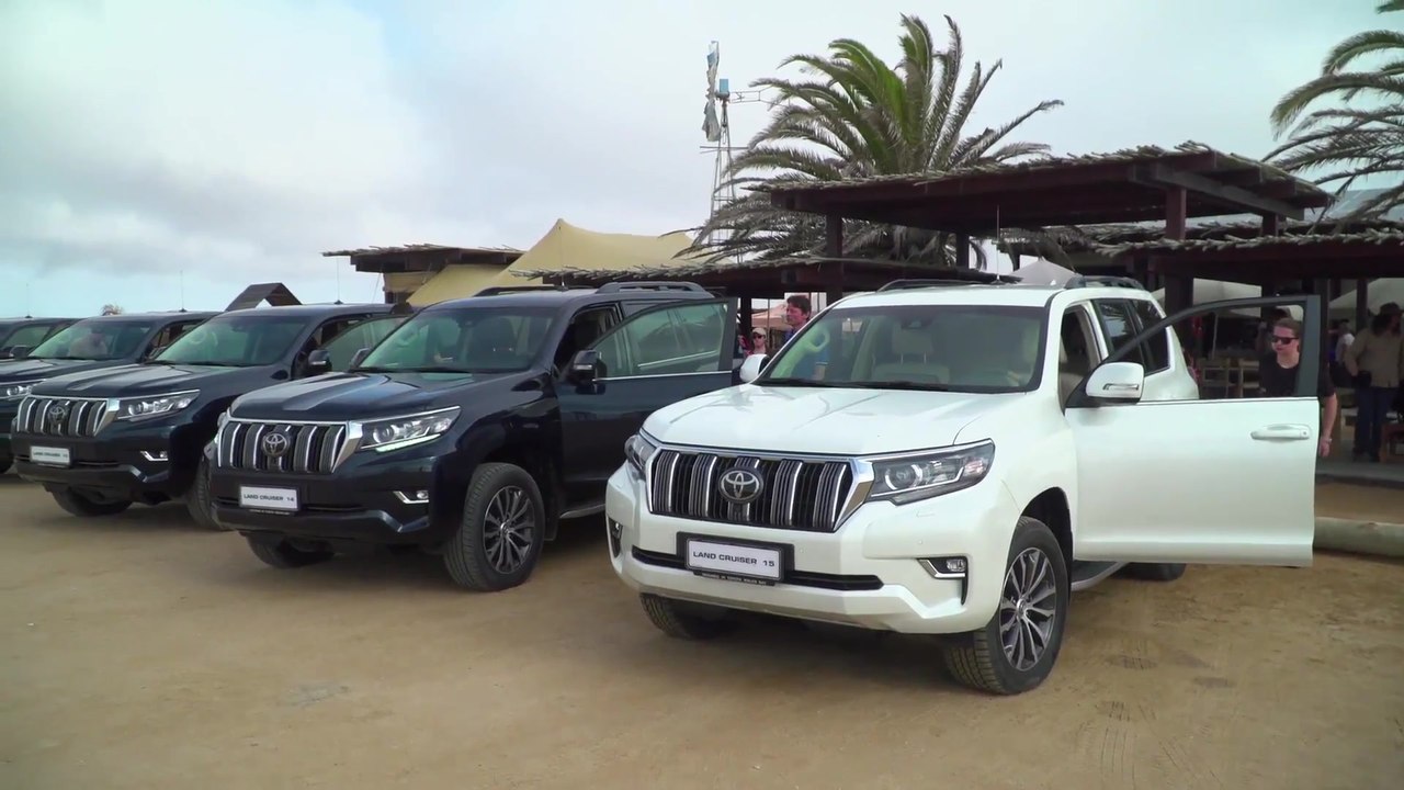 Toyota Land Cruiser Driving Event in Namibia - Desert Track