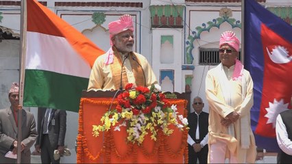 India's Prime Minister Modi on two-day state visit to Nepal