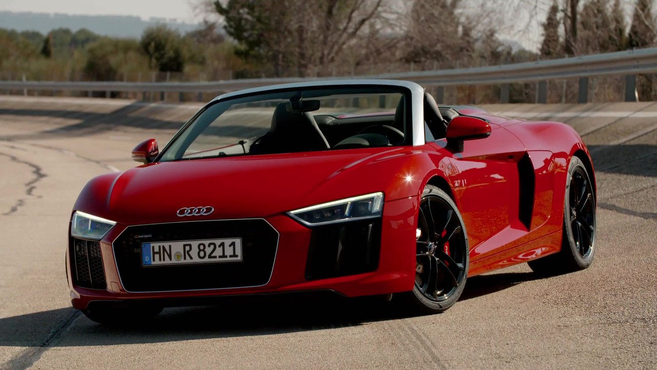 Audi R8 Spy­der V10 RWS Exterior Design