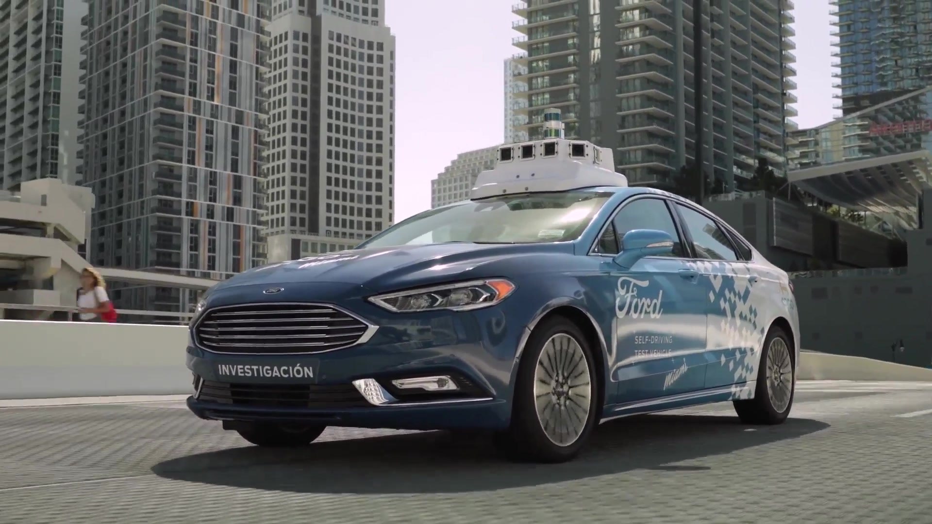 Ford Argo AI Self-Driving Technology Testing Miami