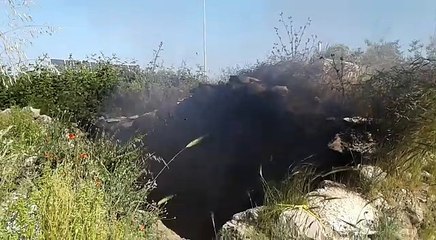 Andria: brucia discarica abusiva da mattina sino a notte fonda, polveri nocive nell'aria ma nessuno interviene