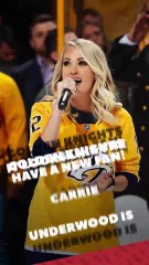 It looks like the Golden Knights have a new fan! Carrie Underwood is ready to Knight Up for the Stanley Cup playoffs.