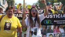 Madres mexicanas exigen localización de sus hijos desaparecidos