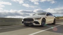 The all new Mercedes-AMG GT 53 4MATIC  4-Door Coupe Driving Video