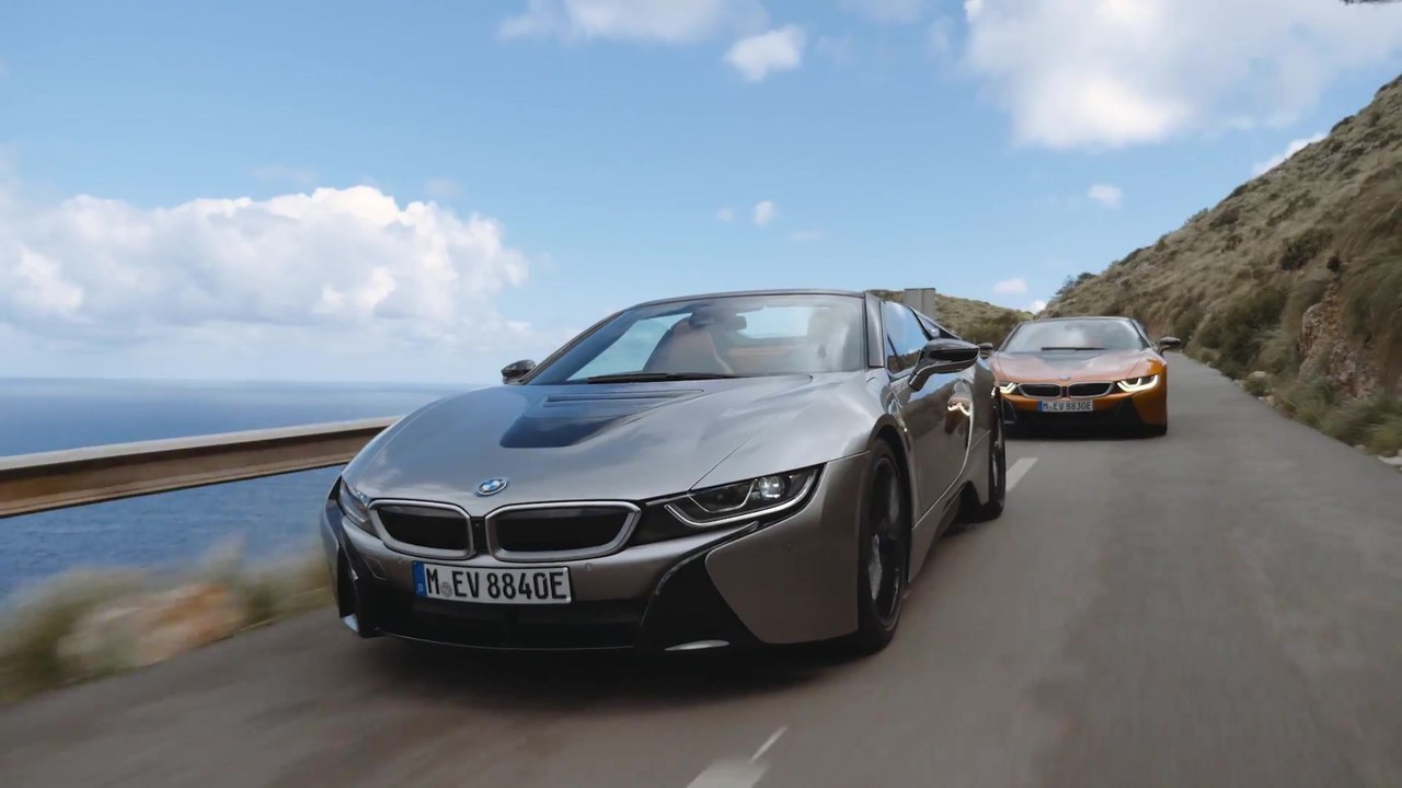 BMW i8 Roadster On Location