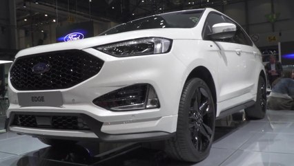 Ford presented the new Edge at the 2018 Geneva International Motor Show