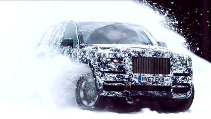 The new Rolls-Royce Cullinan - Testing in extreme conditions
