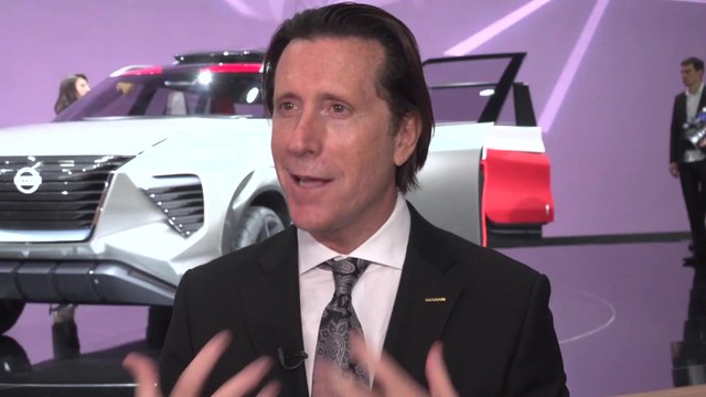 Nissan at 2018 NAIAS, Detroit - Alfonso Albaisa, Senior Vice President for Global Design for Nissan Motor Co.