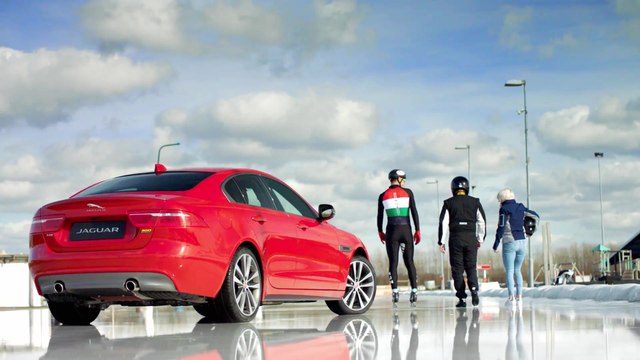Jaguar XE 300 Sport - Ice Track Trailer