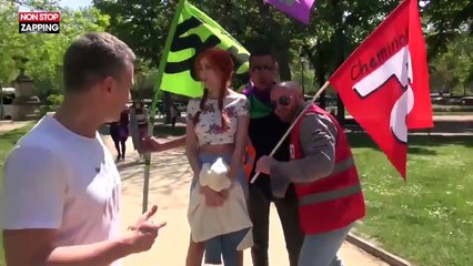 Des cheminots en grève tombent sur un tournage... pour Jacquie et Michel (vidéo)
