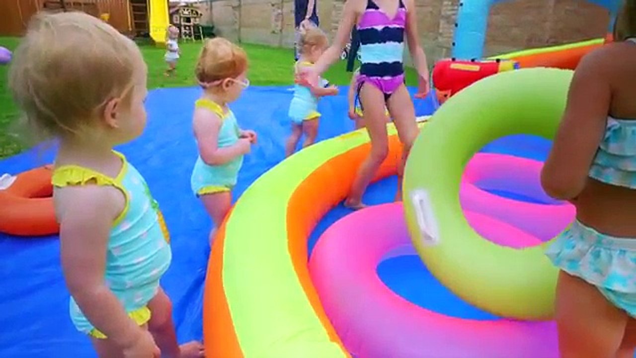 The Girls New Water Slide