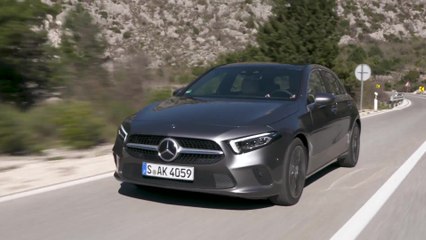 The new Mercedes-Benz A 180 d Driving Video