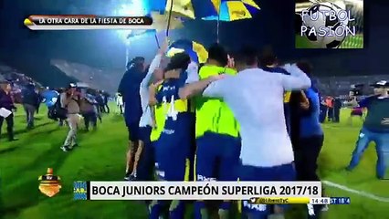 Download Video: La fiesta de Boca Juniors Campeón de la Superliga Argentina al estilo Paso a Paso - Libero 10/5/2018